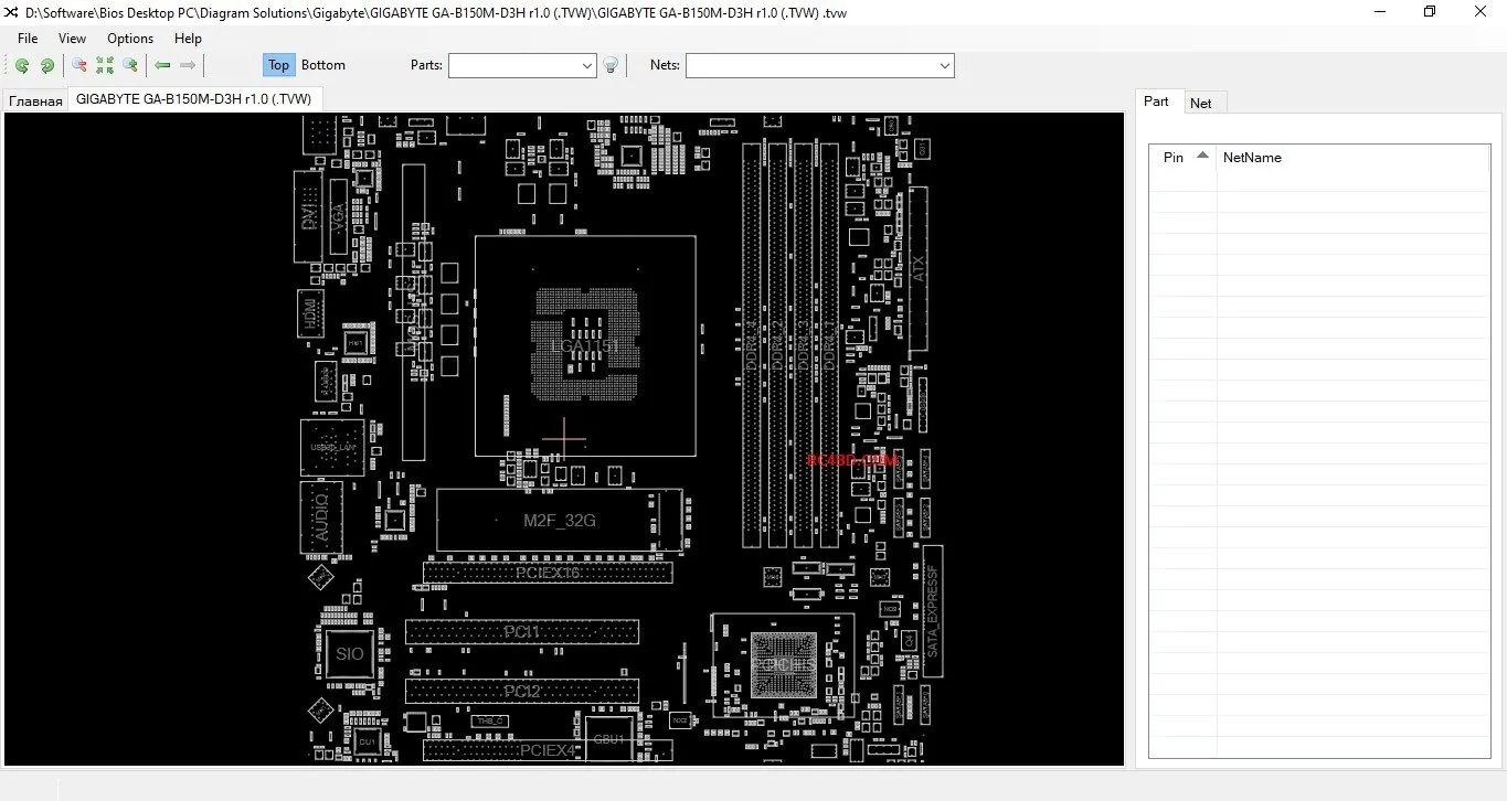 GIGABYTE-GA-B150M-D3H REV 1.0